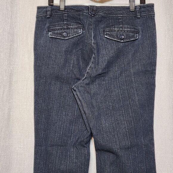 Dockers Collection Denim Jeans Ideal Fit Dark Blue Women's 12 - Picture 9 of 13